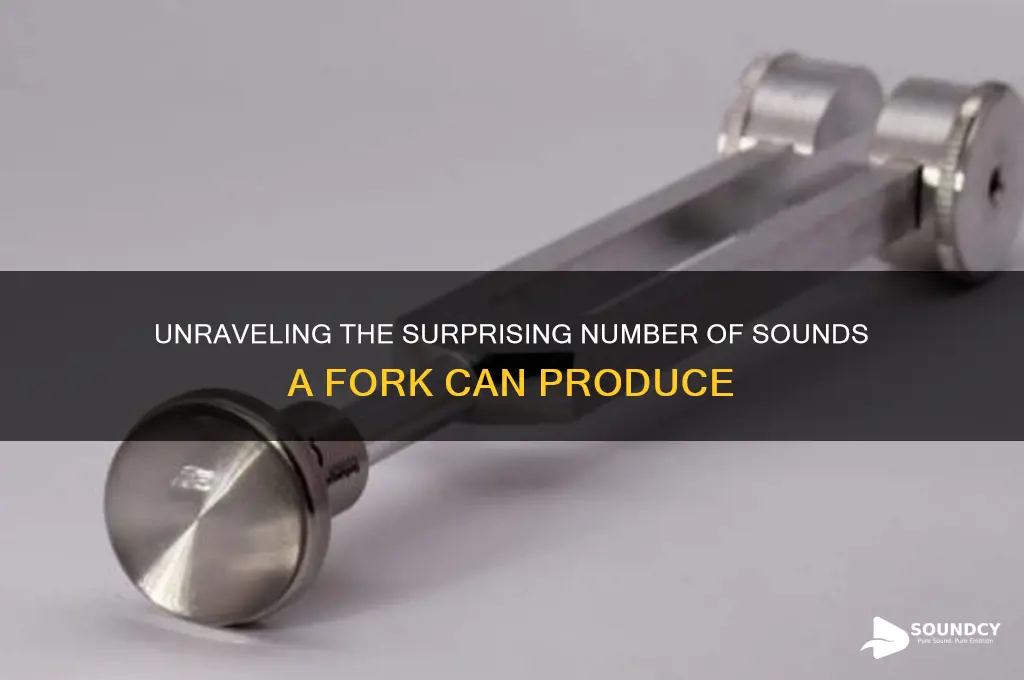 how many sounds in fork