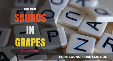 Exploring the Surprising Number of Sounds in the Word 'Grapes