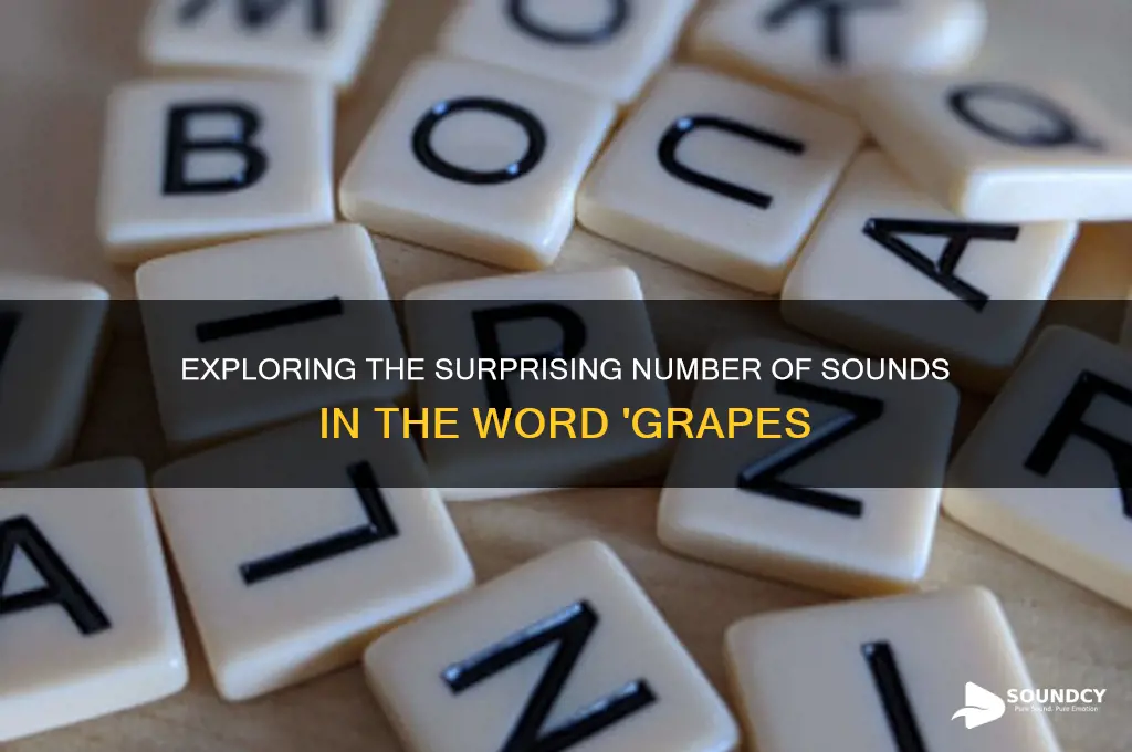 how many sounds in grapes