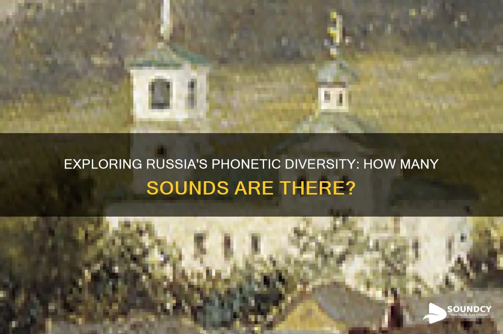 how many sounds in russiah