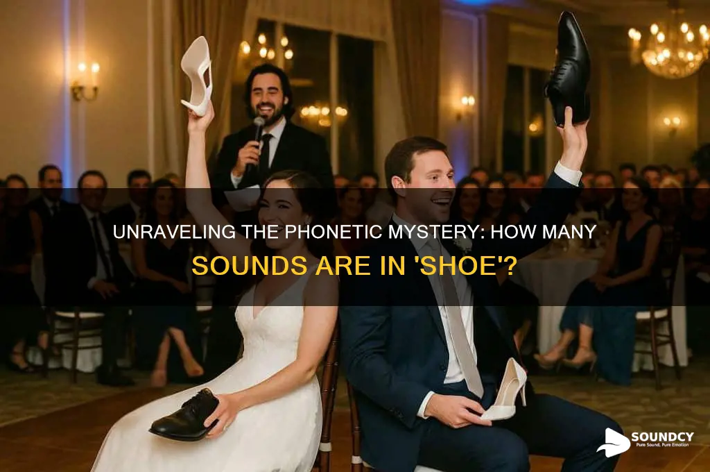 how many sounds in shoe