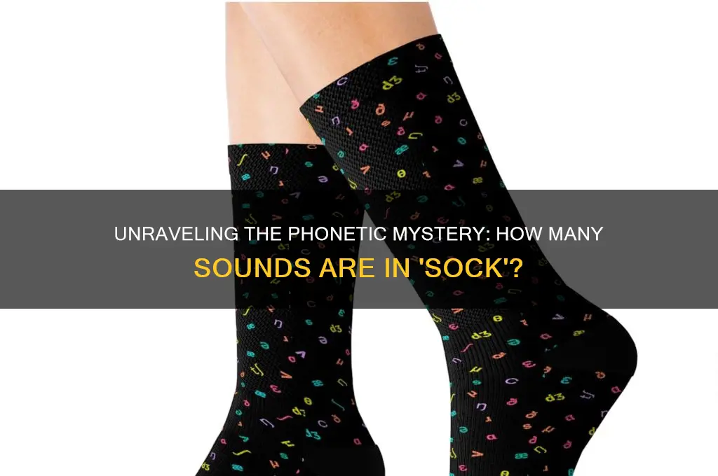 how many sounds in sock