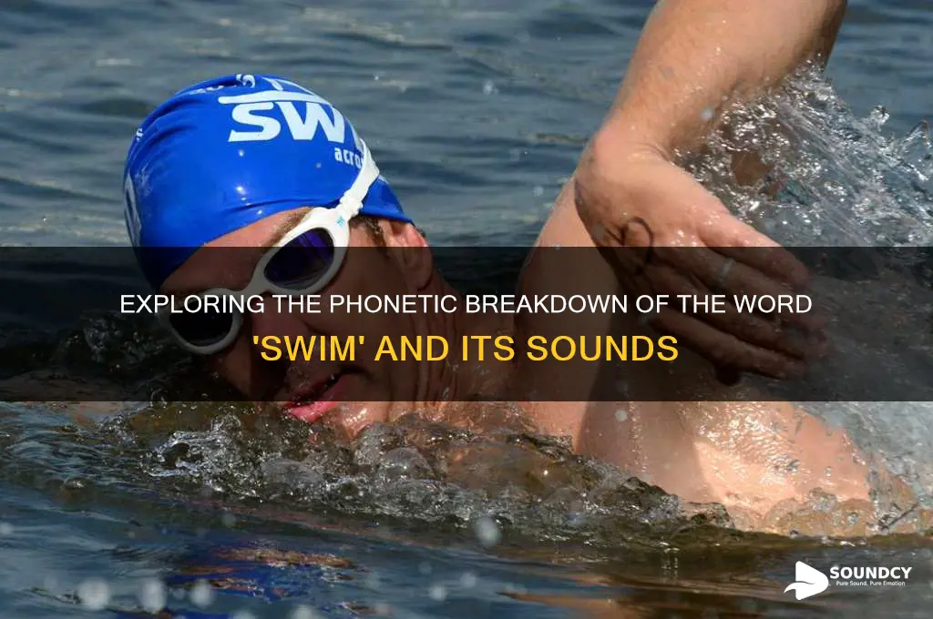 how many sounds in swim
