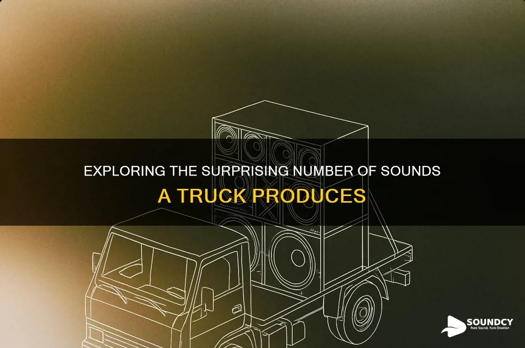 how many sounds in truck