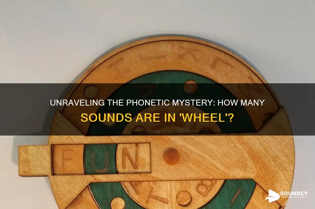 how many sounds in wheel