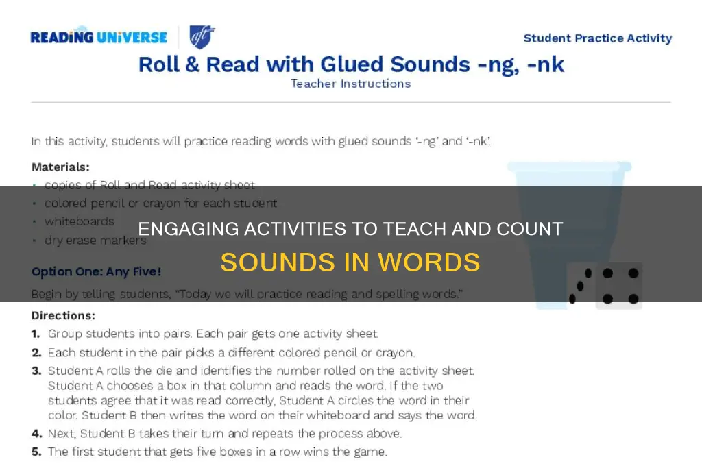 how many sounds in words activities