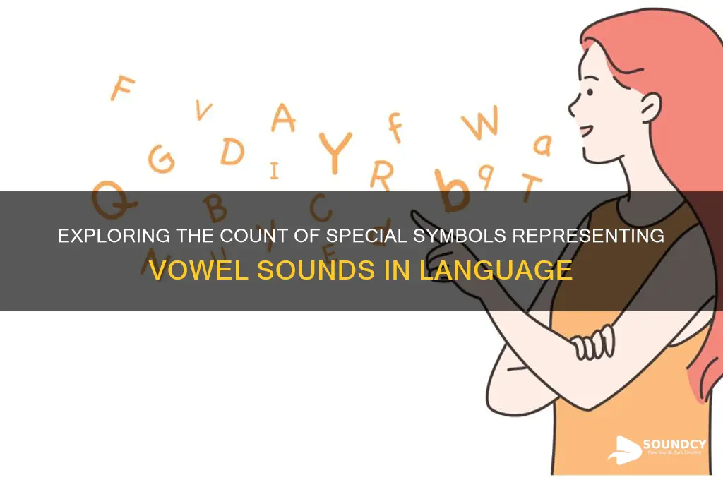 how many special symbols are there for vowel sounds