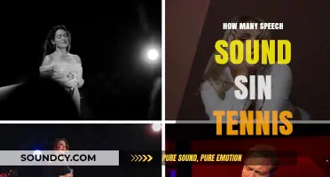 Exploring the Surprising Variety of Speech Sounds in Tennis Terminology