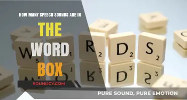 Exploring the Phonetic Breakdown: How Many Speech Sounds Are in 'Box'?