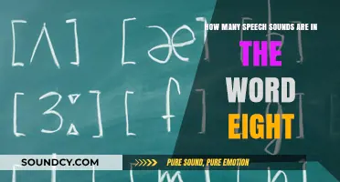 Unraveling the Phonetic Mystery: How Many Speech Sounds Are in 'Eight'?