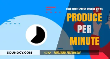 Unveiling the Pace: How Many Speech Sounds Do We Produce Per Minute?
