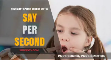 Unveiling the Speed: How Many Speech Sounds Do You Produce Per Second?
