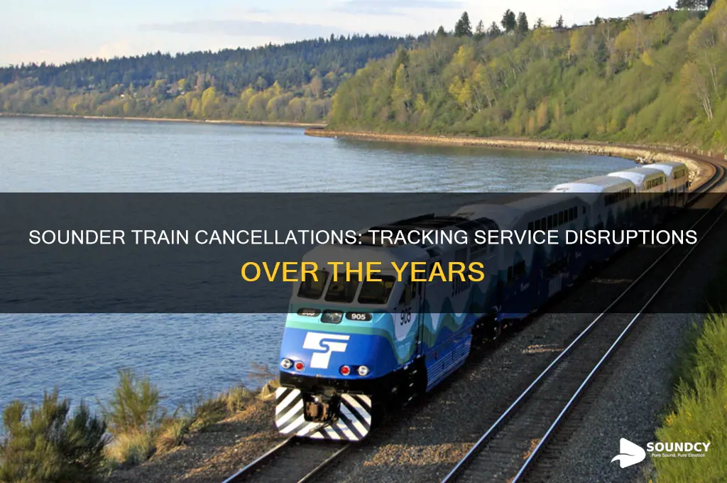 how many times did the sounder train not run