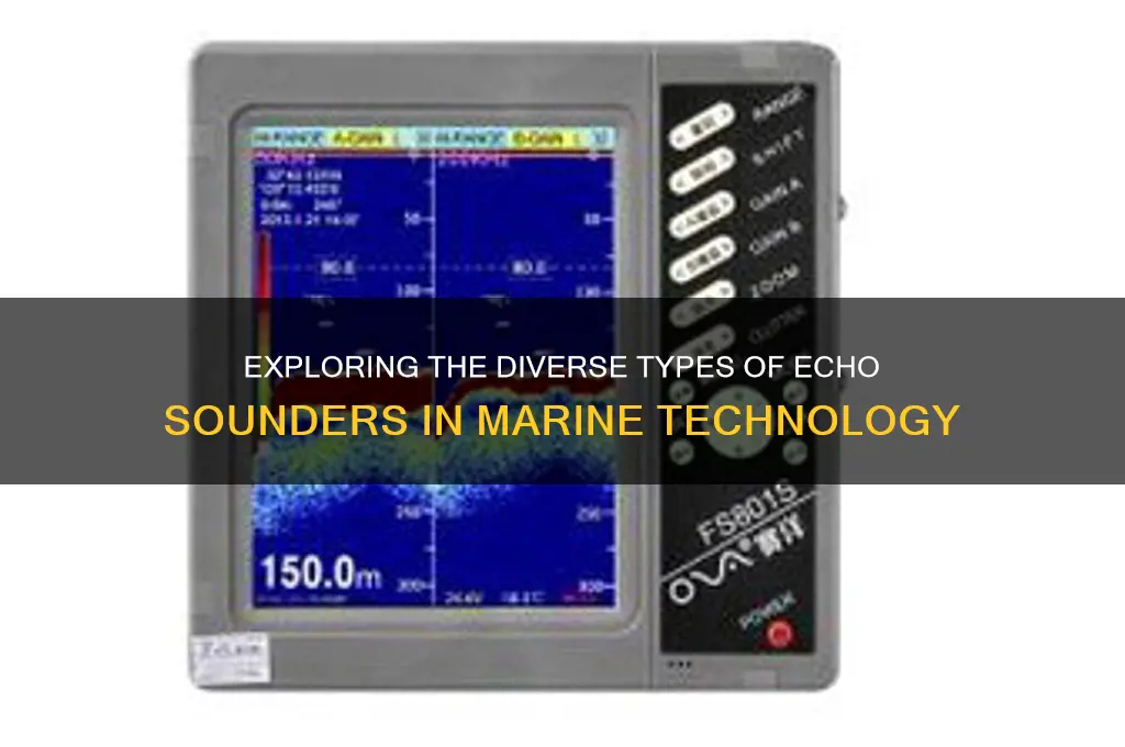 how many types of echo sounder