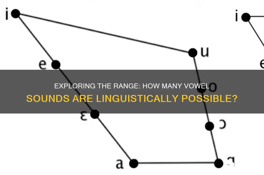 how many vowel sounds are possible