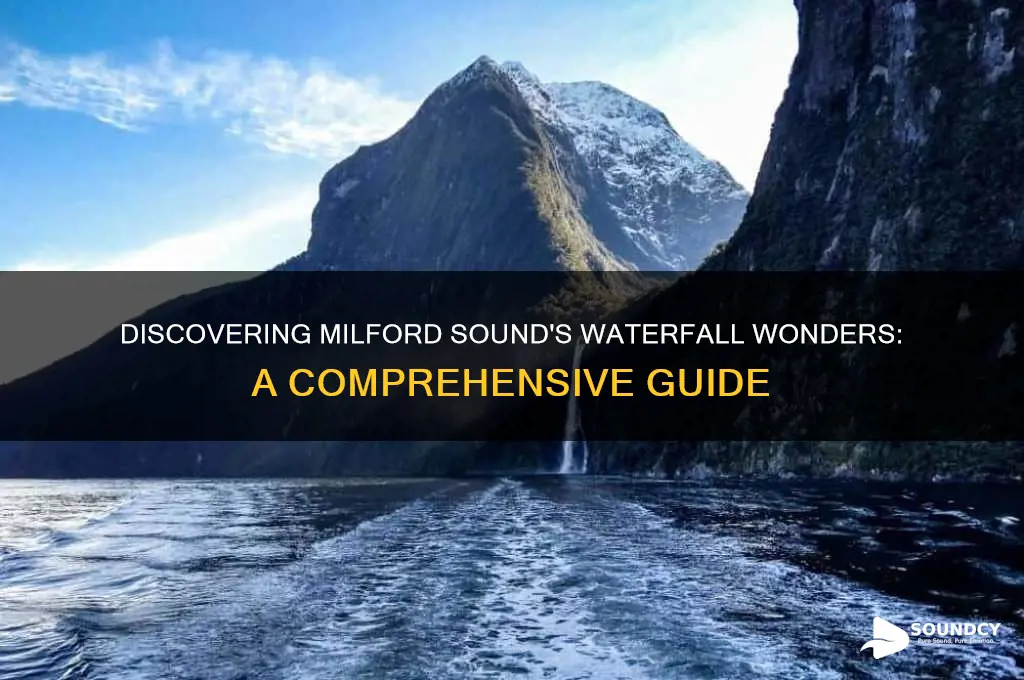 how many waterfalls in milford sound