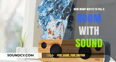 Optimal Wattage for Room-Filling Sound: A Comprehensive Guide