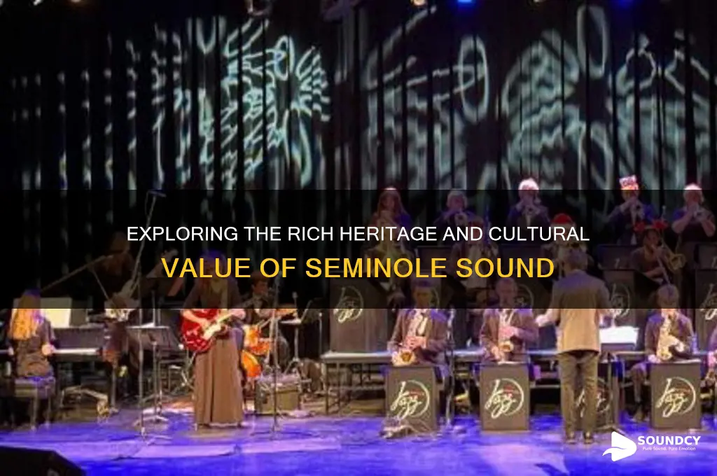 how mich is seminole sound