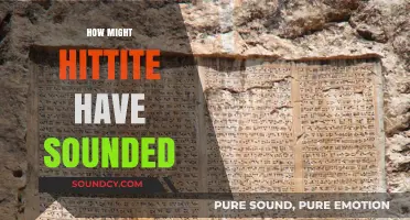 Unveiling the Lost Melody: Reconstructing Hittite's Ancient Linguistic Soundscape