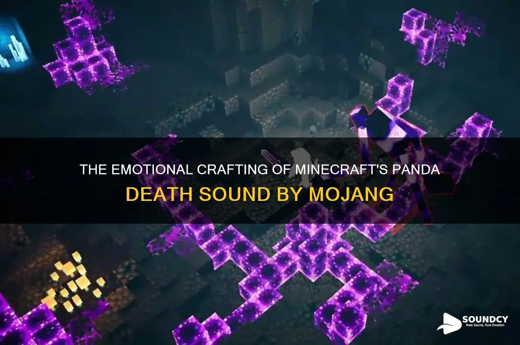 how mojang made panda death sound