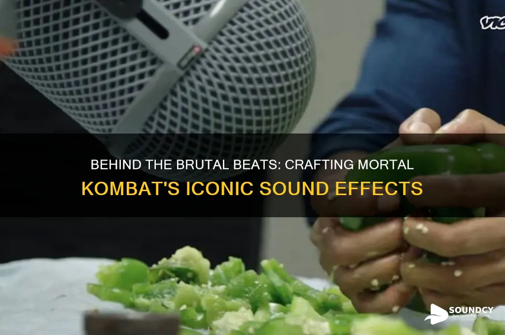 how mortal kombat sounds are made