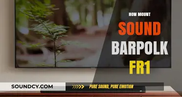 Easy Guide: Mounting Your Polk FR1 Sound Bar Like a Pro