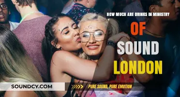 Ministry of Sound London Drink Prices: What to Expect