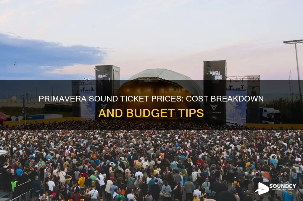 how much are primavera sound tickets