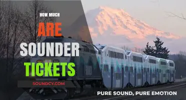 Sounder Train Ticket Prices: A Comprehensive Guide to Fares and Costs