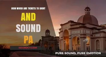 Sight & Sound PA Ticket Prices: What to Expect for Your Visit