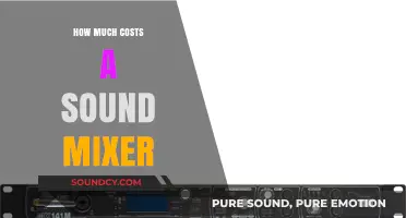 Sound Mixer Costs: Budgeting for Your Audio Mixing Needs
