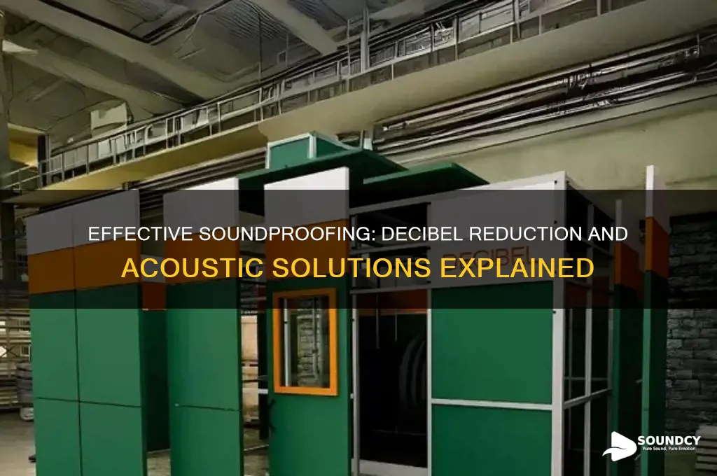 how much db does sound proofing