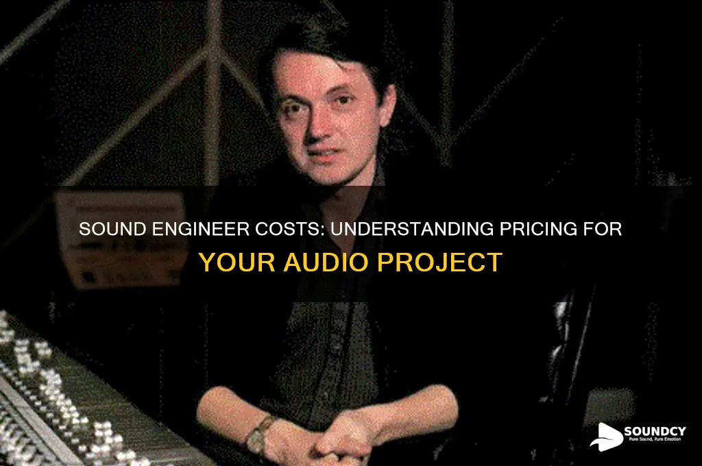 how much do sound engineers cost