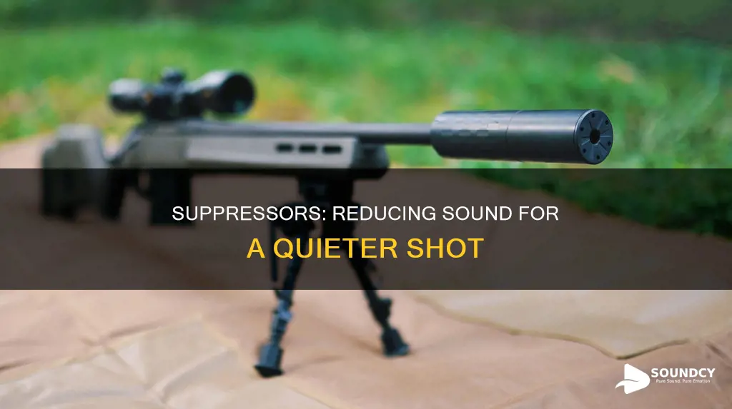 how much do suppressors reduce sound