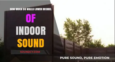 How Walls Reduce Indoor Sound Levels: Decibel Drop Explained