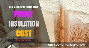 Soundproofing Costs: 225 Feet Insulation Price Breakdown and Factors