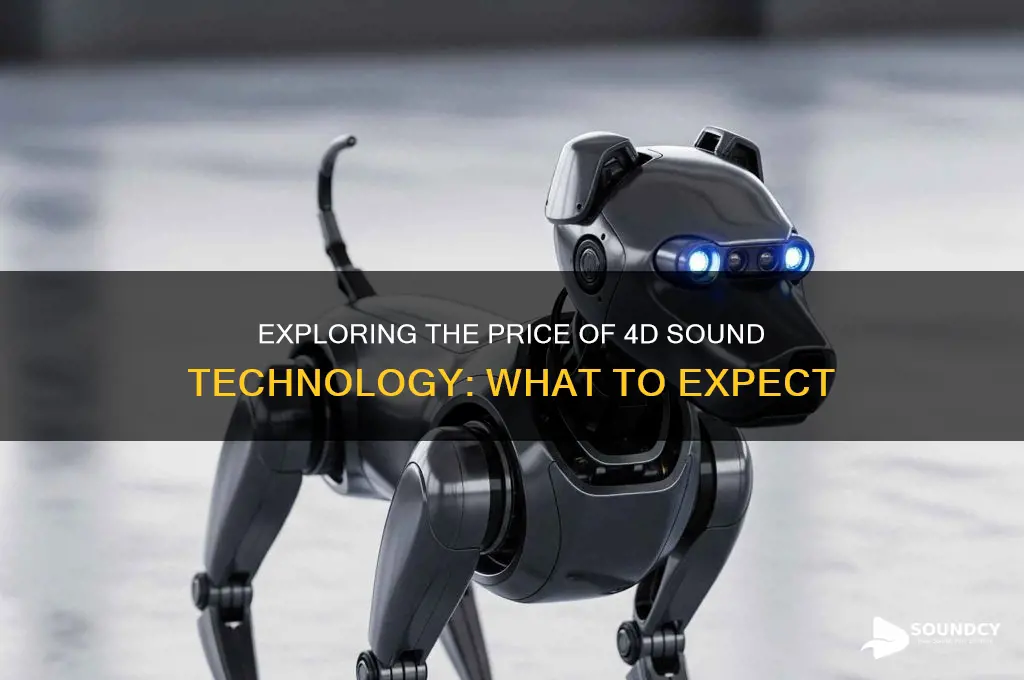 how much does 4d sound cost