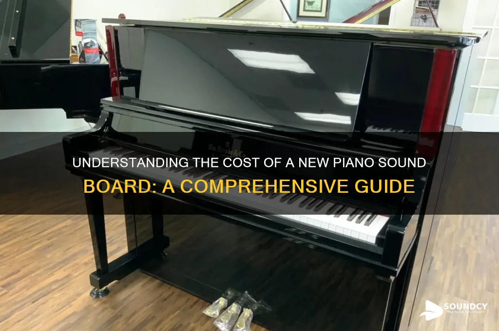 how much does a new piano sound board cost