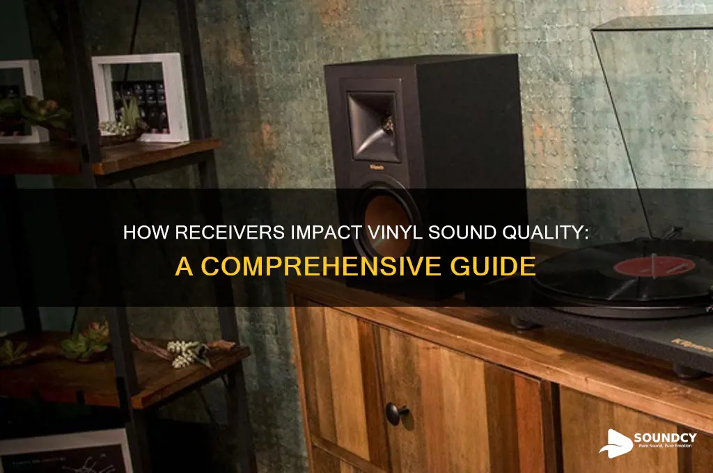 how much does a receiver affect sound in vinyl