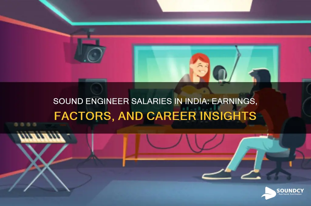 how much does a sound engineer earn in india