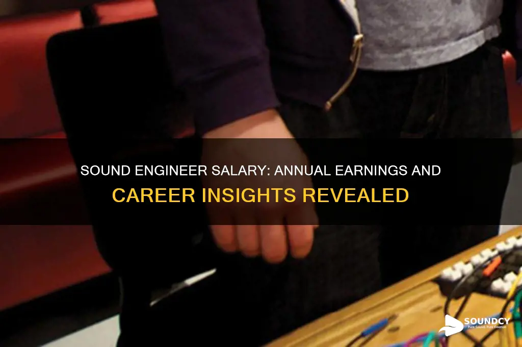 how much does a sound engineer make a year