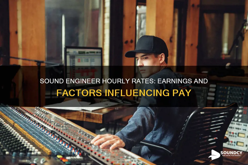 how much does a sound engineer make per hour