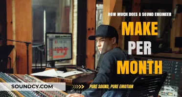 Monthly Earnings of Sound Engineers: A Comprehensive Salary Breakdown