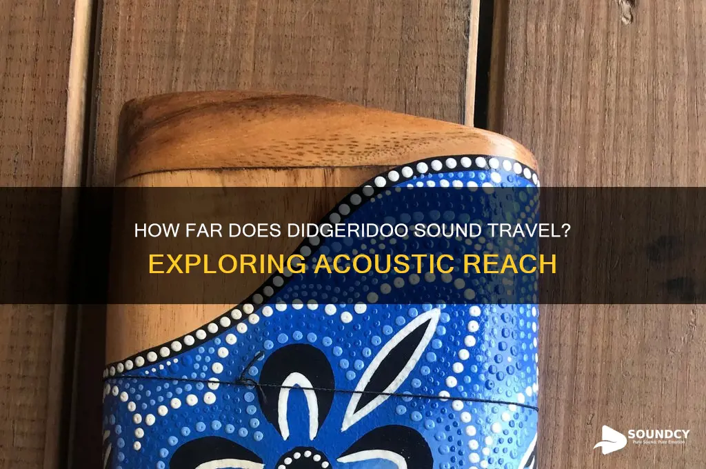 how much does didgeridoo sound travel