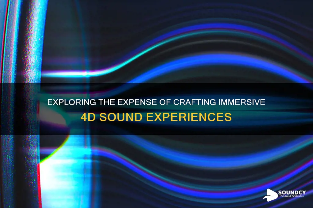 how much does it cost to create 4d sound