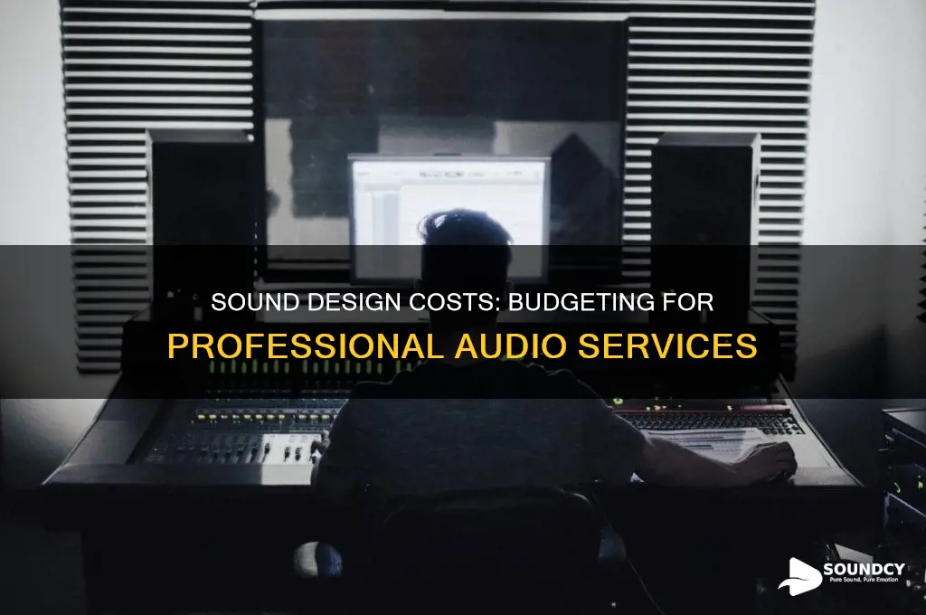 how much does it cost to hire sound designers