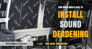 Soundproofing Your Vehicle: Uncovering the Cost of Sound Deadening Installation