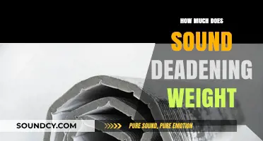 Sound Deadening Weight: How Much Does It Add to Your Vehicle?