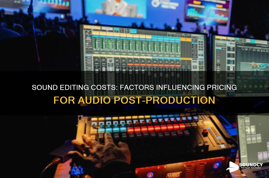 how much does sound editing cost
