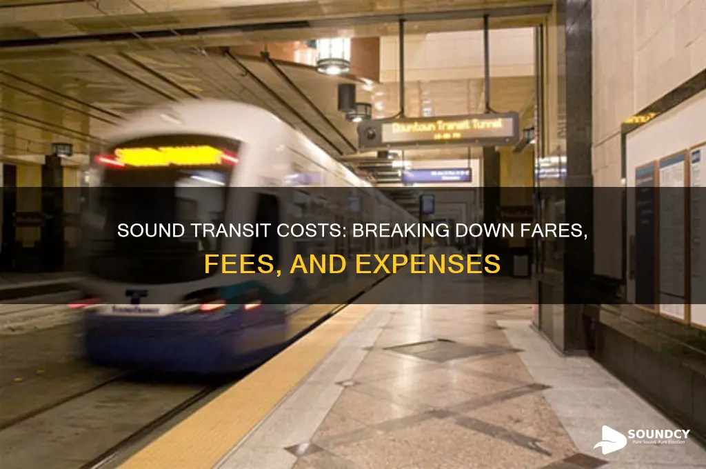 how much does sound transit cost